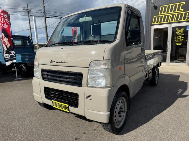 キャリイトラック KC 4WD 5MT エアコン パワステ MACカスタム2トン オーディオパック装備 カスタム14インチ鉄チン 新品LEDライト シートカバー レトロエンブレムカッティング グリル塗分け 車内クリーニング(4枚目)