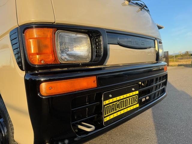 ハイゼットトラック 天晴 4WD HiLOW切替 5MT MACカスタム2トンカラー ベージュグレー バイザーミラー鉄チンブラック オリジナルエンブレム 車内抗菌オゾン除菌クリーニング(8枚目)