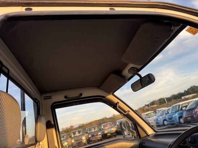 ハイゼットトラック 天晴 4WD HiLOW切替 5MT MACカスタム2トンカラー ベージュグレー バイザーミラー鉄チンブラック オリジナルエンブレム 車内抗菌オゾン除菌クリーニング(44枚目)