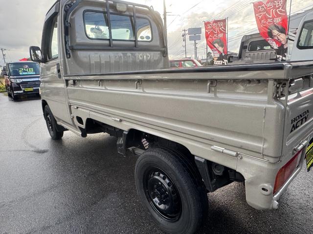 アクティトラック SDX 4WD エアコン パワステ 5MT MACカスタム2トンカラー ホビオスタイル 新品LEDライト F/バンパーチップ塗装 オリジナルエンブレム 車内抗菌オゾン除菌クリーニング(18枚目)