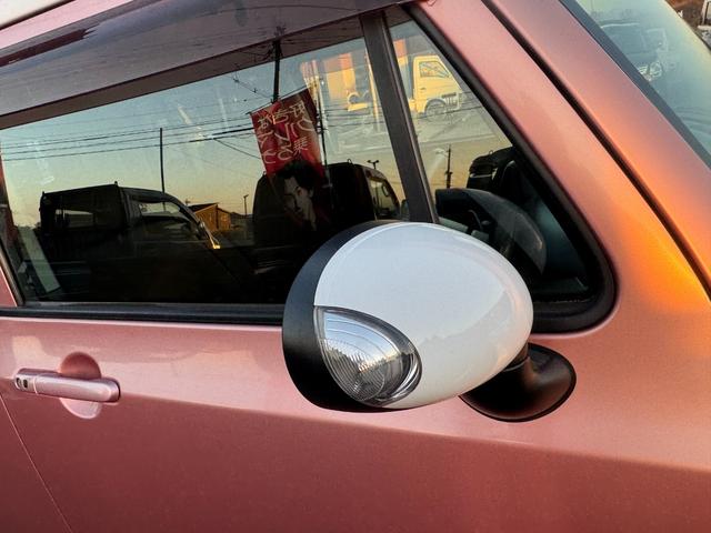 アルトラパン Ｘ　スマートキー２個　プッシュスタート　１４ＡＷ　ＭＡＣカスタム２トンカラー　ピンクホワイト　走行３２０００ｋ　ベンチシート　フルフラット　車内抗菌オゾン除菌クリーニング　車検整備付（22枚目）