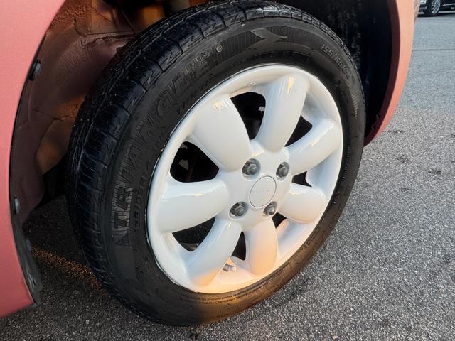 アルトラパン Ｘ　スマートキー２個　プッシュスタート　１４ＡＷ　ＭＡＣカスタム２トンカラー　ピンクホワイト　走行３２０００ｋ　ベンチシート　フルフラット　車内抗菌オゾン除菌クリーニング　車検整備付（27枚目）