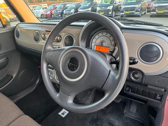 アルトラパン Ｘ　スマートキー２個　プッシュスタート　１４ＡＷ　ＭＡＣカスタム２トンカラー　ピンクホワイト　走行３２０００ｋ　ベンチシート　フルフラット　車内抗菌オゾン除菌クリーニング　車検整備付（30枚目）