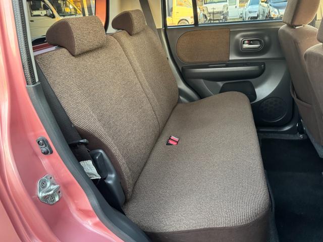 アルトラパン Ｘ　スマートキー２個　プッシュスタート　１４ＡＷ　ＭＡＣカスタム２トンカラー　ピンクホワイト　走行３２０００ｋ　ベンチシート　フルフラット　車内抗菌オゾン除菌クリーニング　車検整備付（43枚目）