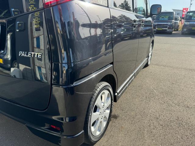 パレット XS スマートキー プッシュスタート HID オートライト 14AW 片側パワースライド ハーフエアロ付 USBオーディオ 車内オゾン除菌抗菌クリーニング コーティング済み(25枚目)