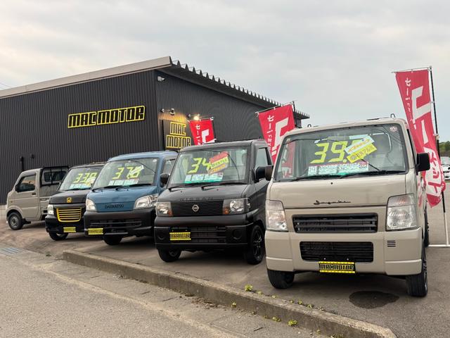 キャリイトラック KC 4WD 5MT エアコン パワステ MACカスタム2トンカラオリジナルエンブレム Fバンパーチップ塗装 カスタム鉄チン2セット夏タイヤスタットレス付き 車内オゾンクリーニング(48枚目)