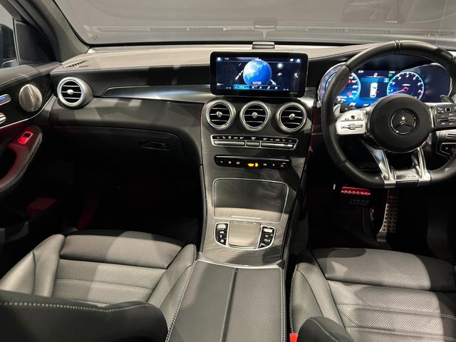 ＧＬＣ ＧＬＣ４３　４マチッククーペ　レザーＥＸＣＰ　パノラミックスライディングルーフ　ＨＵＤ　３６０度カメラ　ドラレコ　ＥＴＣ　ブルメスター　シートヒーター　シートエアコン　Ｐシート　置くだけ充電　フットトランクオープナー（29枚目）