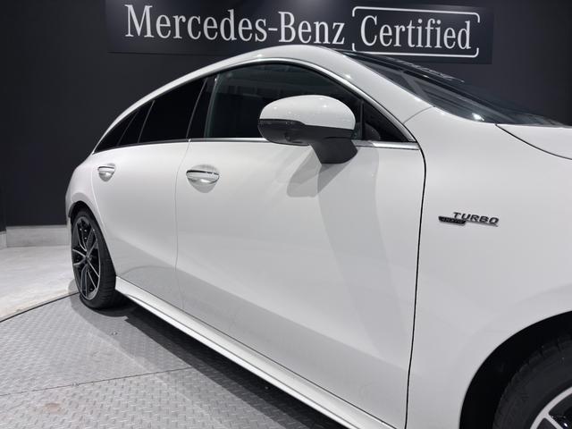 CLAクラス シューティングブレーク CLA35 4マチック シューティングブレーク アドバンスドP AMGパフォーマンスP パノスラ HUD 360°カメラ ETC 本革 純正20AW Brumester メモリ付きPシート シートヒーター Pリアゲート フットトランクオープナー(18枚目)