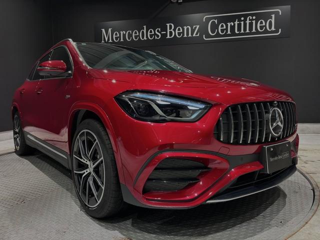 GLAクラス GLA35 4マチック アドバンスドP パノスラ HUD 360°カメラ ETC 本革 Brumesterサウンドシステム ロゴプロジェクターライト 純正20AW 4WD メモリ付きPシート シートヒーター Pリアゲート(3枚目)