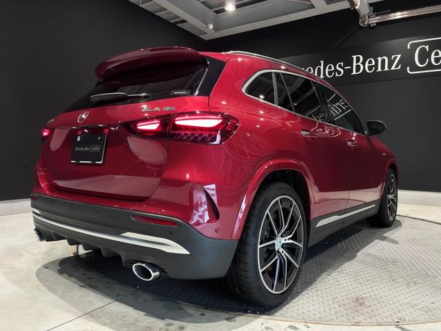GLAクラス GLA35 4マチック アドバンスドP パノスラ HUD 360°カメラ ETC 本革 Brumesterサウンドシステム ロゴプロジェクターライト 純正20AW 4WD メモリ付きPシート シートヒーター Pリアゲート(6枚目)