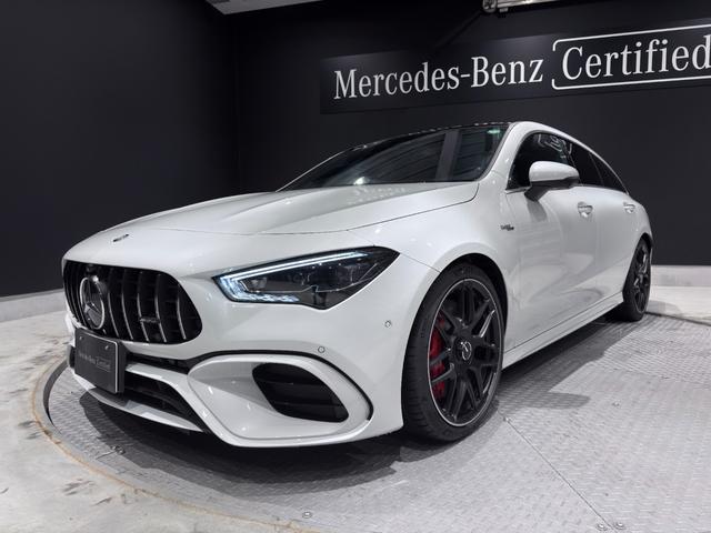 CLAクラス シューティングブレーク CLA45 S 4マチック+ シューティングブレーク アドバンスドP パノスラ HUD 360°カメラ 本革 Brumesterサウンドシステム ETC 純正19AW ロゴプロジェクター メモリ付きPシート シートヒーター Pリアゲート(6枚目)