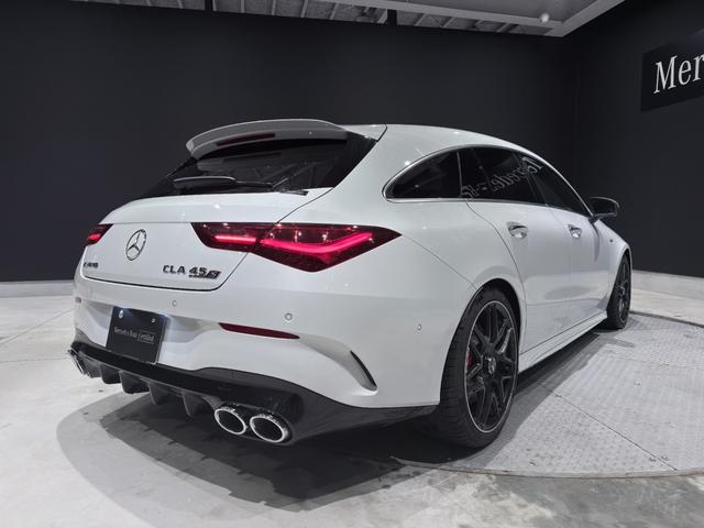 CLAクラス シューティングブレーク CLA45 S 4マチック+ シューティングブレーク アドバンスドP パノスラ HUD 360°カメラ 本革 Brumesterサウンドシステム ETC 純正19AW ロゴプロジェクター メモリ付きPシート シートヒーター Pリアゲート(8枚目)