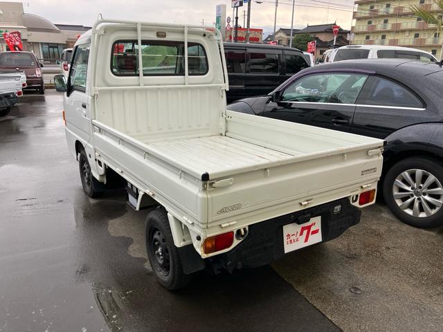 サンバートラック TB 4WD 5速マニュアル エアコン 運転席エアバック(6枚目)