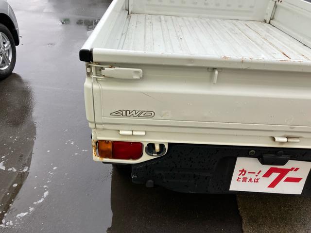 サンバートラック TB 4WD 5速マニュアル エアコン 運転席エアバック(7枚目)