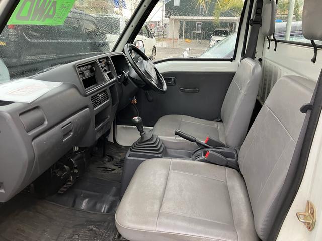 サンバートラック TB 4WD 5速マニュアル エアコン 運転席エアバック(10枚目)