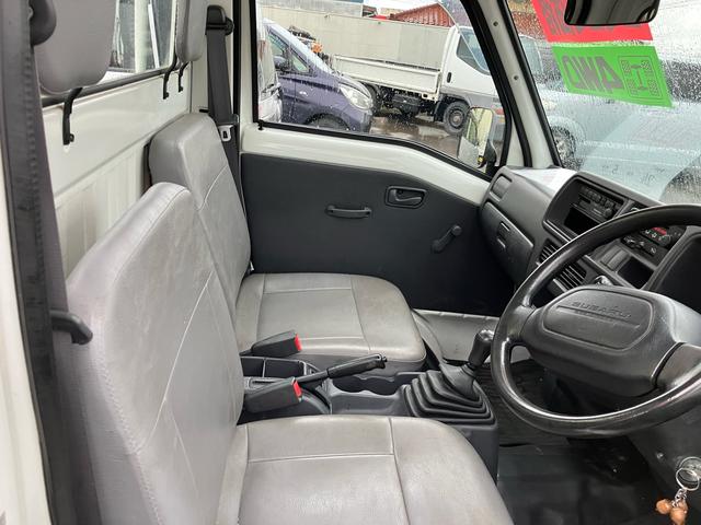 サンバートラック TB 4WD 5速マニュアル エアコン 運転席エアバック(12枚目)