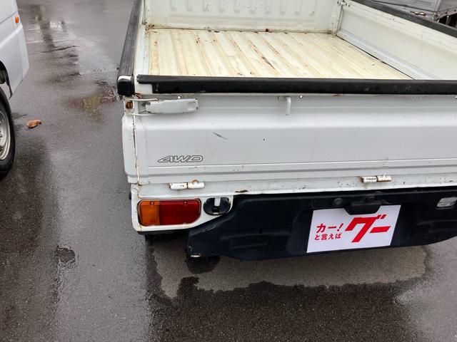 サンバートラック TB 4WD 5速マニュアル エアコン パワステ 運転席エアバック(7枚目)