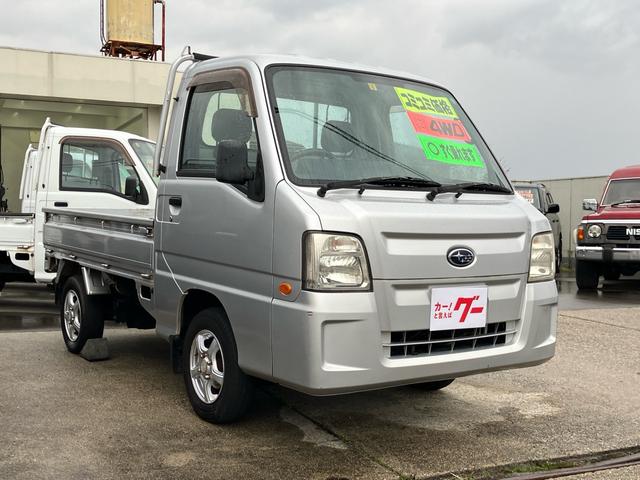 サンバートラック TB 4WD 5速マニュアル アルミホイール エアコン パワステ 運転席エアバック(3枚目)