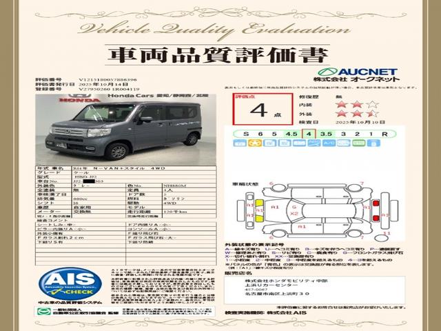 Ｎ－ＶＡＮ＋スタイル クール・ホンダセンシング　最長５年保証　ワンオ－ナ－　ＴＶ　Ｒカメラ　衝突被害軽減システム　クルコン　デュアルエアバッグ　リヤカメラ　パワステ　ＵＳＢ　ＡＣ　パワーウインドウ　横滑り防止　４ＷＤ　ＥＴＣ　ＡＢＳ　ワンオーナー（19枚目）