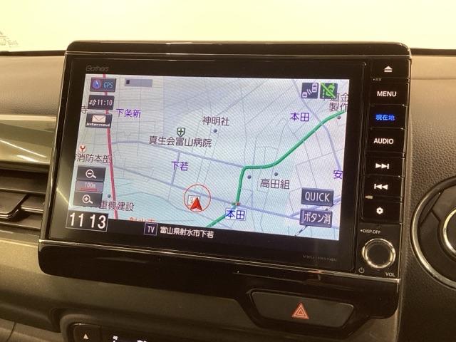 ギャザズナビ搭載です。知らない道も安心ですね！