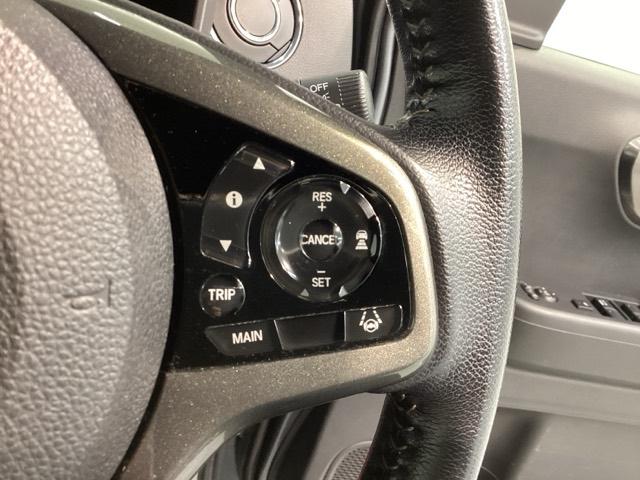 クルーズコントロールを装備しています。高速道路などで一定の速度で走ってくれるので運転が楽ですよ！速度を設定できますので、スピードの出しすぎにも注意できます。