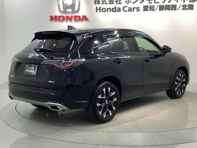 ZR-V e:HEVZ H SENSING 革シ-ト 新車保証 試乗車 ワンオ-ナ- 純正ナビ TV Rカメラ マルチビュ- BTオ-ディオ ETC LEDライト VSA シ-トヒ-タ- 電動シ-ト クルコン アルミ AAC(50枚目)