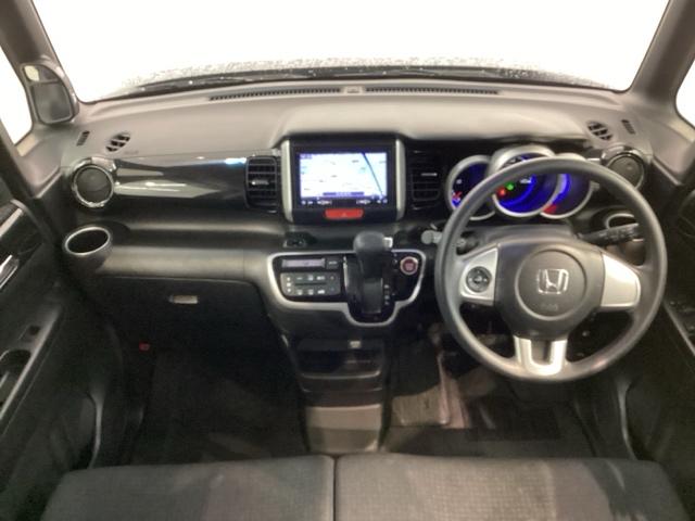 N-BOXカスタム G・Lパッケージ あんしんPKG 1年保証 ナビ TV Rカメラ BTオ-ディオ DVD HID 両側電動ドア VSA アルミ スマ-トキ- 盗難防止装置 整備記録簿 AAC ドアバイザ- ベンチシ-ト Wエアバッグ(8枚目)