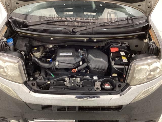 N-BOXカスタム G・Lパッケージ あんしんPKG 1年保証 ナビ TV Rカメラ BTオ-ディオ DVD HID 両側電動ドア VSA アルミ スマ-トキ- 盗難防止装置 整備記録簿 AAC ドアバイザ- ベンチシ-ト Wエアバッグ(42枚目)