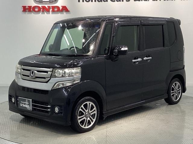 N-BOXカスタム G・Lパッケージ あんしんPKG 1年保証 ナビ TV Rカメラ BTオ-ディオ DVD HID 両側電動ドア VSA アルミ スマ-トキ- 盗難防止装置 整備記録簿 AAC ドアバイザ- ベンチシ-ト Wエアバッグ(44枚目)