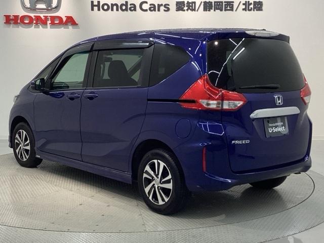 フリード Ｇ　１年保証　ナビＶＸＭ－１７５ＶＦＮｉ　ＴＶ　Ｒカメラ　ＣＤ録音　ＢＴオ－ディオ　ＤＶＤ　ＥＴＣ　ＬＥＤライト　ＶＳＡ　シ－トヒ－タ－　アルミ　スマ－トキ－　スペアキー　盗難防止装置　整備記録簿　ＡＡＣ（48枚目）