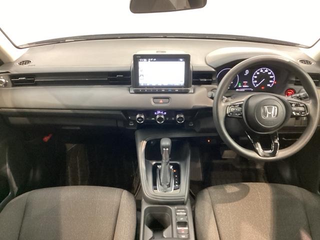 ヴェゼル ｅ：ＨＥＶＸ　Ｈ　ＳＥＮＳＩＮＧ最長５年保証　ワンオ－ナ－　ナビＬＸＭ－２３２ＶＦＥｉ　ＴＶ　Ｒカメラ　ＤＶＤ　ＥＴＣ　ＬＥＤライト　ＶＳＡ　アルミ　スマ－トキ－　スペアキー　盗難防止装置　整備記録簿　ドアバイザ－（9枚目）