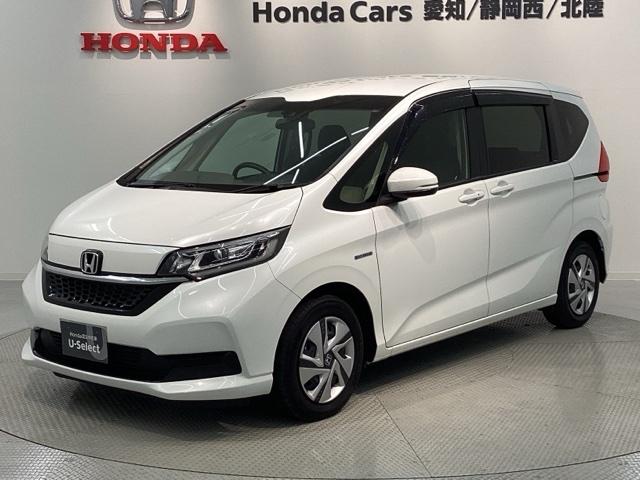 フリード＋ハイブリッド ハイブリッドＧ・ホンダセンシング　最長５年保証　ワンオ－ナ－　ナビＶＸＭ－２１４ＶＦｉ　ＴＶ　Ｒカメラ　ＣＤ録音　ＢＴオ－ディオ　ＤＶＤ　ＥＴＣ　ＬＥＤライト　両側電動ドア　ＶＳＡ　スマ－トキ－　スペアキー　盗難防止装置　整備記録簿（46枚目）