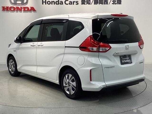 フリード＋ハイブリッド ハイブリッドＧ・ホンダセンシング　最長５年保証　ワンオ－ナ－　ナビＶＸＭ－２１４ＶＦｉ　ＴＶ　Ｒカメラ　ＣＤ録音　ＢＴオ－ディオ　ＤＶＤ　ＥＴＣ　ＬＥＤライト　両側電動ドア　ＶＳＡ　スマ－トキ－　スペアキー　盗難防止装置　整備記録簿（48枚目）