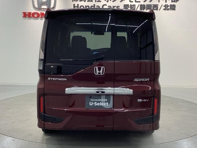 ステップワゴンスパーダ ｅ：ＨＥＶスパーダＧ・ＥＸホンダセンシング　最長５年保証　ワンオ－ナ－　ナビＶＸＵ－２１７ＳＷｉ　ＴＶ　Ｒカメラ　マルチビュー　ＣＤ録音　ＢＴオ－ディオ　ＤＶＤ　Ｒモニタ－　ＥＴＣ　ＬＥＤライト　両側電動ドア　ＶＳＡ　シ－トヒ－タ－　アルミ（49枚目）