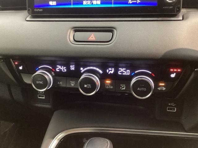 ヴェゼル e:HEVZ H SENSING 最長5年保証 ワンオーナー ナビVXU-215VZi TV Rカメラ CD録音 BTオ-ディオ DVD ETC LEDライト VSA シ-トヒ-タ- クルコン アルミ スマ-トキ-(14枚目)