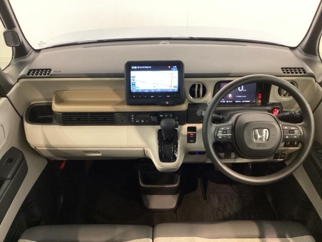 N-BOX ベースグレード コンフォートパッケージ H SENSING 新車保証 試乗車 ワンオ-ナ- ナビVXM-245ZFEi TV Rカメラ BTオ-ディオ シ-トヒ-タ- ETC LEDライト 両側電動ドア VSA 禁煙(9枚目)