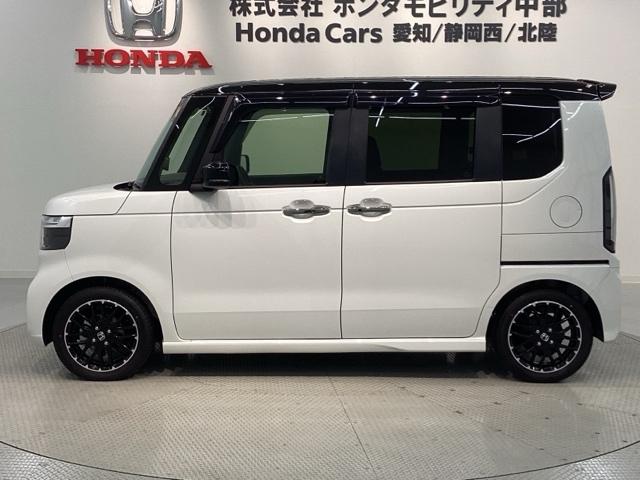 N-BOXカスタム ターボコーディネートスタイル H SENSING 2ト-ン 新車保証 試乗車 ワンオ-ナ- ナビVXM-245ZFEI TV Rカメラ BTオ-ディオ DVD シ-トヒ-タ- ETC LEDライト 両側電動ドア VSA クルコン(47枚目)