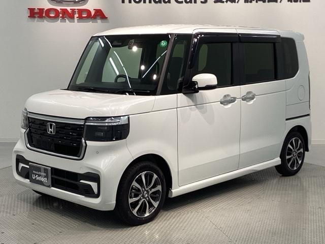 N-BOXカスタム ベースグレード/H SENSING/新車保証/デモカー Honda CONNECT/ナビVXM-245ZFEi/Rカメラ/TV/Bluetooth/USB/iPod/ドラレコ/左側Pスライド/シートヒーター/オートリトラミラー/ドアバイザー/フロアマット(45枚目)