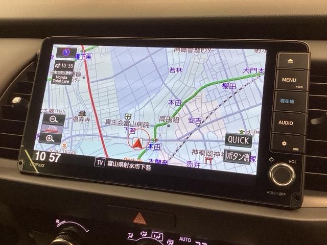 フィット e:HEVホーム H SENSING 新車保証 試乗車 ワンオ-ナ- ナビVXU-245FTi TV Rカメラ CD録音 BTオ-ディオ DVD ETC LEDライト VSA クルコン スマ-トキ- 盗難防止装置(6枚目)