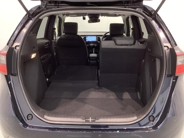 フィット e:HEVホーム H SENSING 新車保証 試乗車 ワンオ-ナ- ナビVXU-245FTi TV Rカメラ CD録音 BTオ-ディオ DVD ETC LEDライト VSA クルコン スマ-トキ- 盗難防止装置(34枚目)