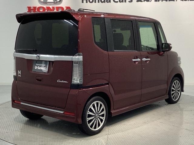Ｎ－ＢＯＸカスタム Ｇ・ターボＬＰＫＧ／あんしんＰＫＧ／１年保証／禁煙車　ナビＶＸＭ－１７４ＶＦＸｉ／Ｒカメラ／ＴＶ／ＣＤ／ＤＶＤ／Ｂｌｕｅｔｏｏｔｈ／ＵＳＢ／ｉＰｏｄ／ＥＴＣ／ドラレコ／両側Ｐスライド／Ｓバックテーブル／ディスチャージライト／オートリトラミラ／サンシェード（50枚目）