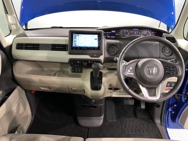 N-BOX G・LターボHセンシング/最長5年保証/禁煙車/1オ-ナ- ナビVXM-214VFi/TV/Rカメラ/CD録音/DVD/Bluetooth/USB/iPod/ETC/ドラレコ/シ-トヒ-タ-/LEDライト/両側電動ドア/オートリトラミラー/Sエアバッグ(8枚目)