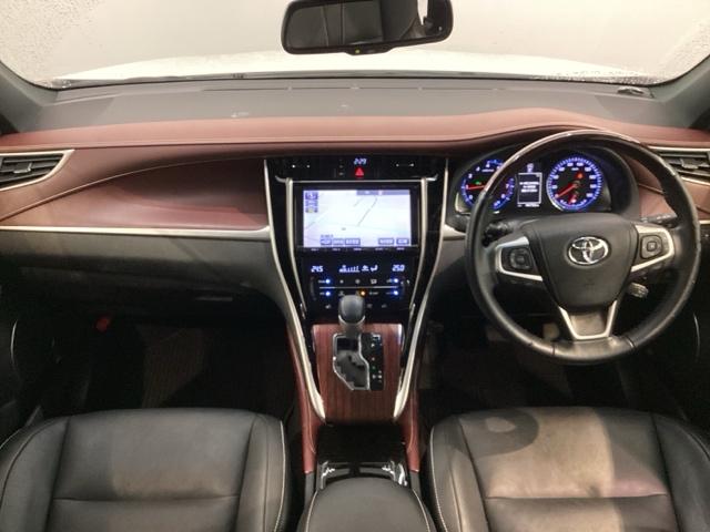 ハリアー プレミアム/革シ-ト/1年保証/禁煙車/ワンオ-ナ- ナビNSZT-Y64T/TV/Rカメラ/CD録音/CD/DVD/Bluetooth/USB/ETC/衝突軽減B/LEDライト/横滑り防止/シ-トヒ-タ-/電動シ-ト/クルコン/アルミ/ドアバイザー(8枚目)