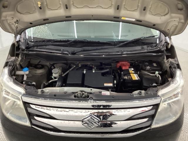 ワゴンR FZ/保証付/禁煙車/ナビCN-300D TV/Rカメラ/CD/Bluetooth/USB/iPod/HDMI/ETC/アルミ/ドアバイザー/フロアマット/保証書/取説/スマートキー/スペアキー/横滑り防止/Fベンチシート/オートエアコン(43枚目)