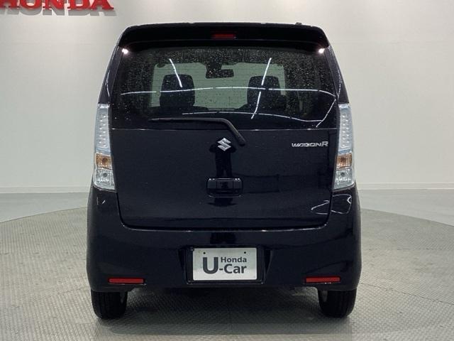 ワゴンR FZ/保証付/禁煙車/ナビCN-300D TV/Rカメラ/CD/Bluetooth/USB/iPod/HDMI/ETC/アルミ/ドアバイザー/フロアマット/保証書/取説/スマートキー/スペアキー/横滑り防止/Fベンチシート/オートエアコン(48枚目)