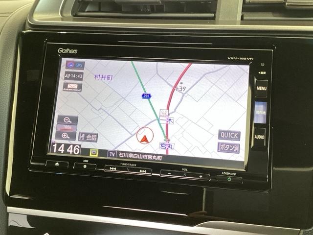 フィットハイブリッド Sホンダセンシング 最長5年保証ワンオ-ナ-ナビTV スマ-トキ- アクティブクルーズコントロール パワーウインドウ ドライブレコーダ サイドエアバック DVD再生 パワーステアリング 整備記録簿 LEDヘッドランプ(6枚目)