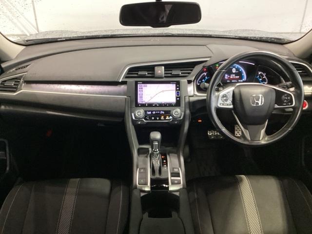 シビック セダン HSENSING最長5年保証ワンオ-ナ-ナビ サイドエアバッグ ワンオーナー車 DVD視聴可能 横滑り防止装置 地デジTV リアカメラ クルーズコントロール スマキー 前席シートヒーター ABS(9枚目)