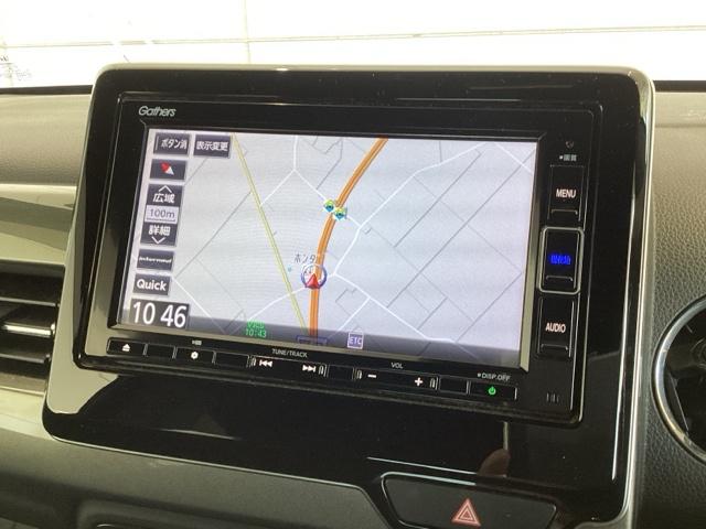 ギャザズナビ搭載です。知らない道も安心ですね!