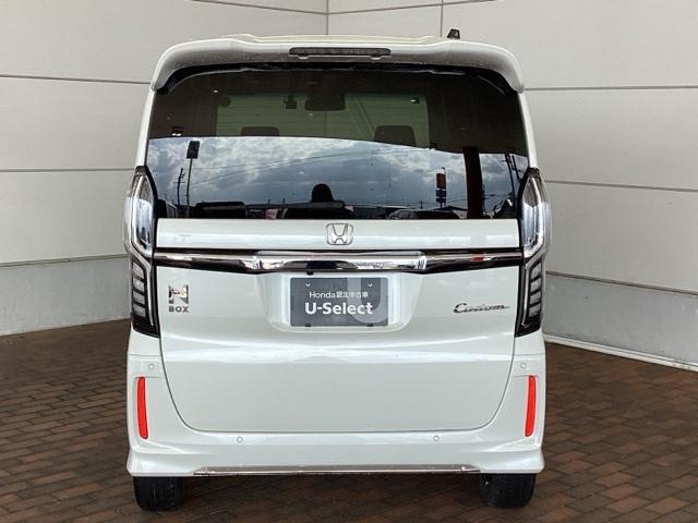N-BOXカスタム L H SENSING 最長5年保証 ワンオ-ナ- TV Rカメラ BTオ-ディオ シ-トヒ-タ- ETC LEDライト 両側電動ドア VSA クルコン アルミ スマ-トキ- 盗難防止装置 整備記録簿(49枚目)