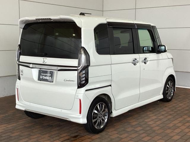 N-BOXカスタム L H SENSING 最長5年保証 ワンオ-ナ- TV Rカメラ BTオ-ディオ シ-トヒ-タ- ETC LEDライト 両側電動ドア VSA クルコン アルミ スマ-トキ- 盗難防止装置 整備記録簿(50枚目)